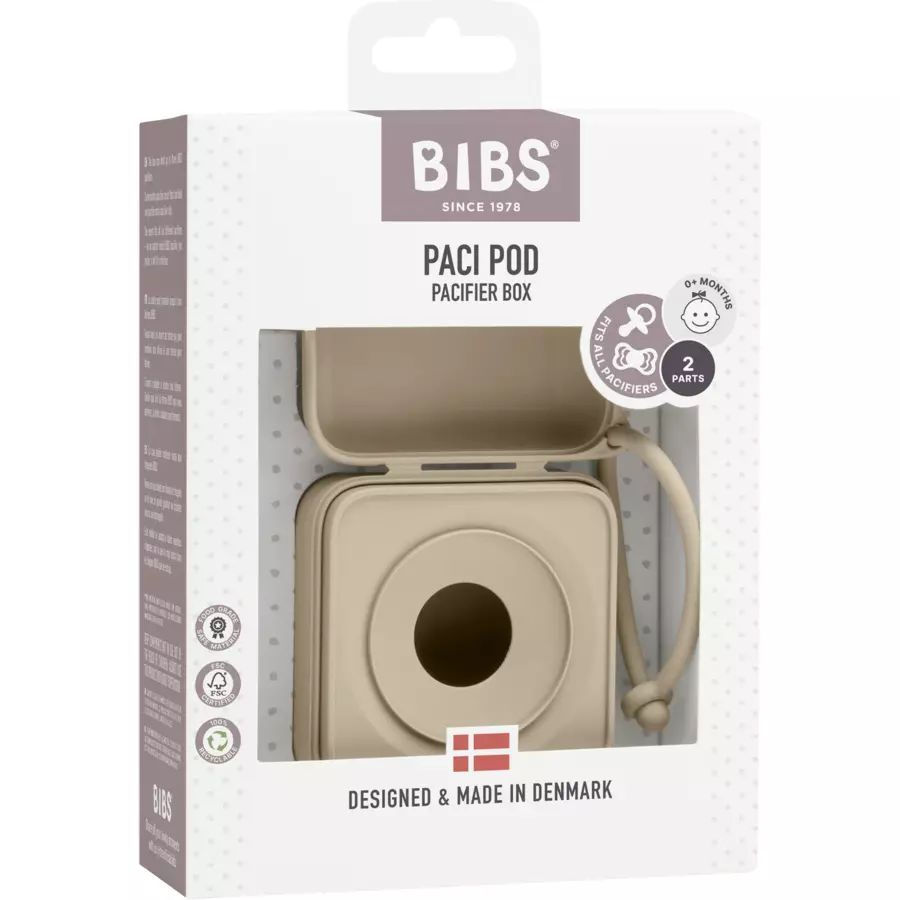 BIBS® Schnullerbox Vanilla