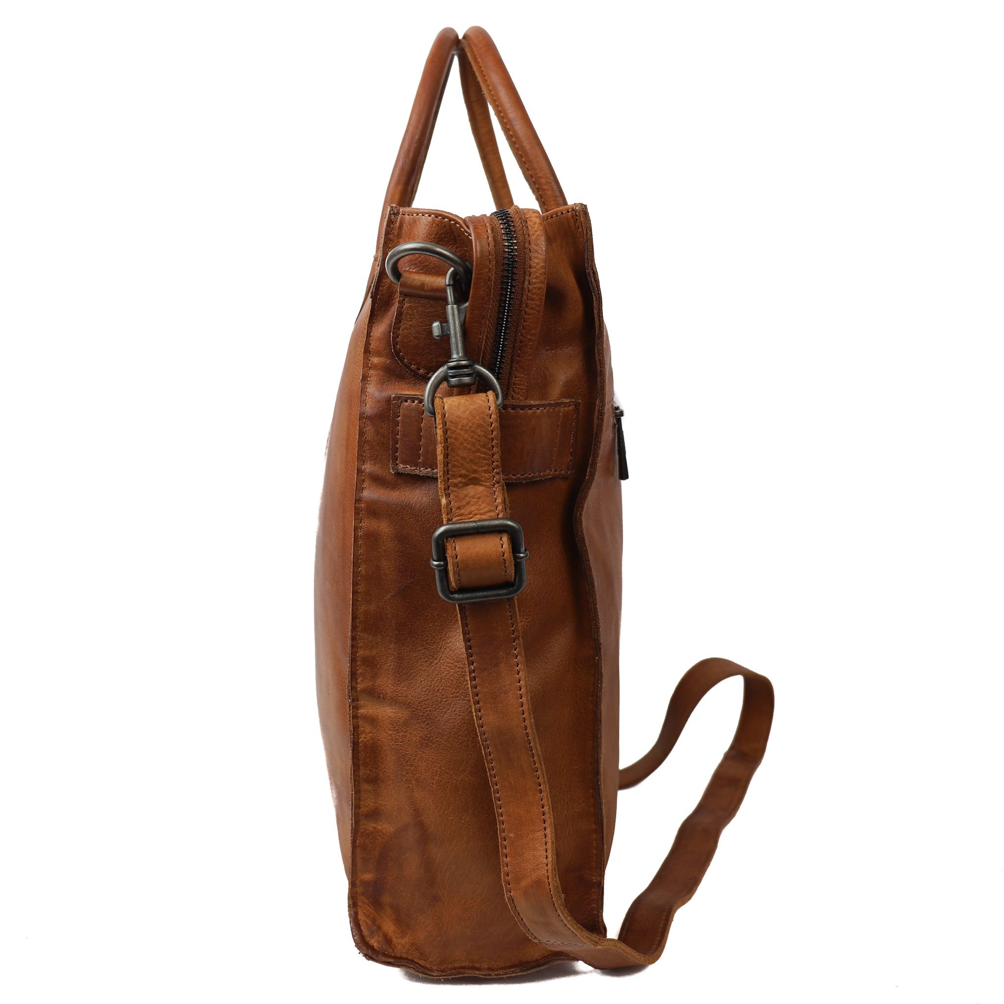Bear Design Callisto Pelle Handtas Bonnie XL Cognac CP2208