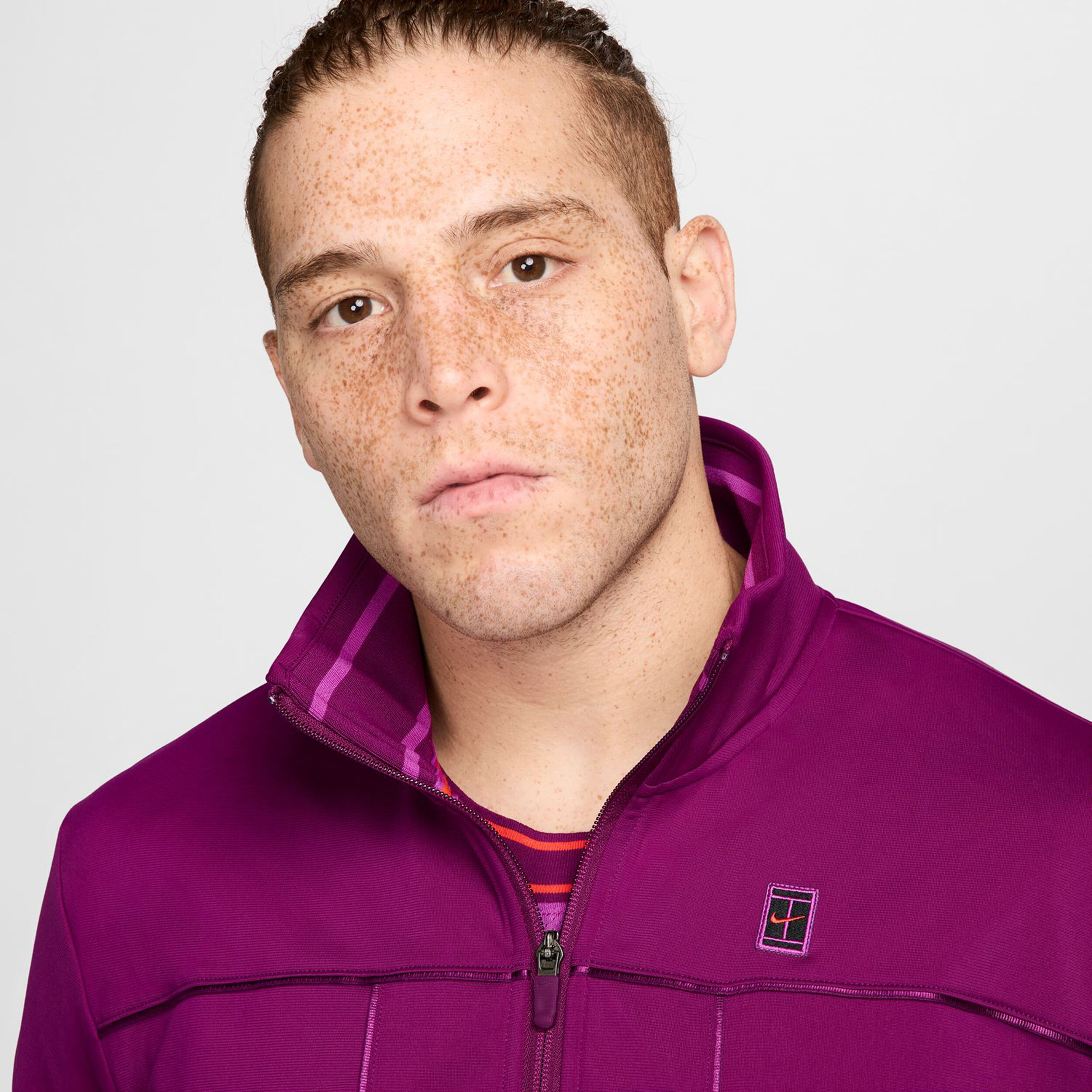 Nike Heritage Suit Veste De Survêtement Hommes - Berry