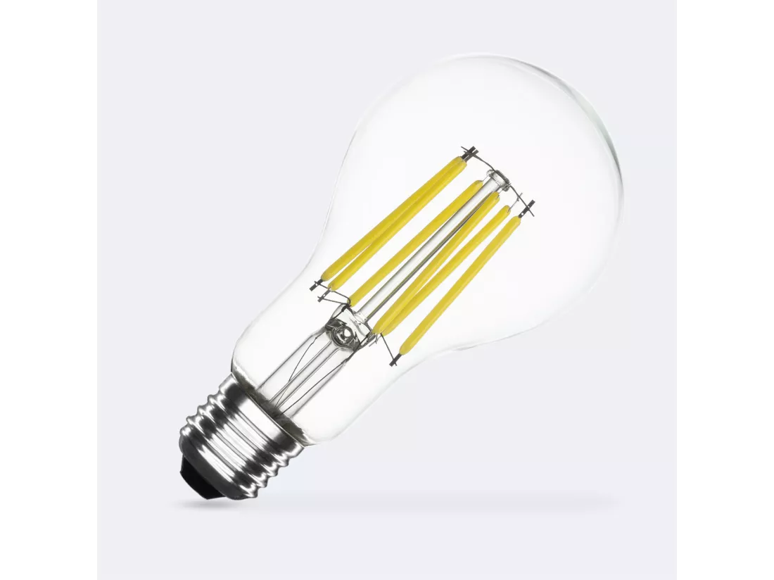 Ampoule Filament LED E27 7,3W 1535 lm A70 Classe A No Flicker 2700K Blanc chaud