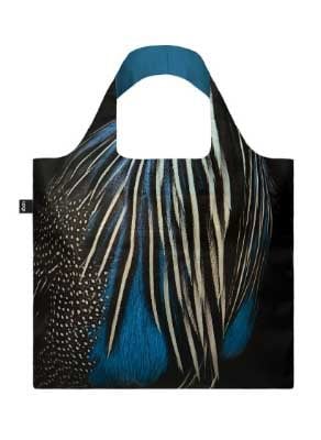 National Geogrpahic Photographic blue feathers Foldaway Bag (Tote bag)