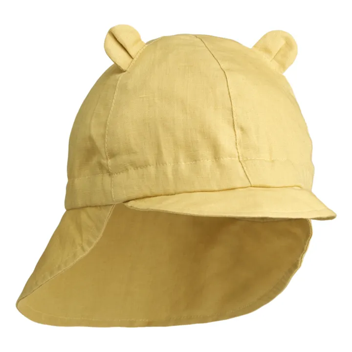 Liewood Chapeau Gorm Lin Coton Bio | Jaune