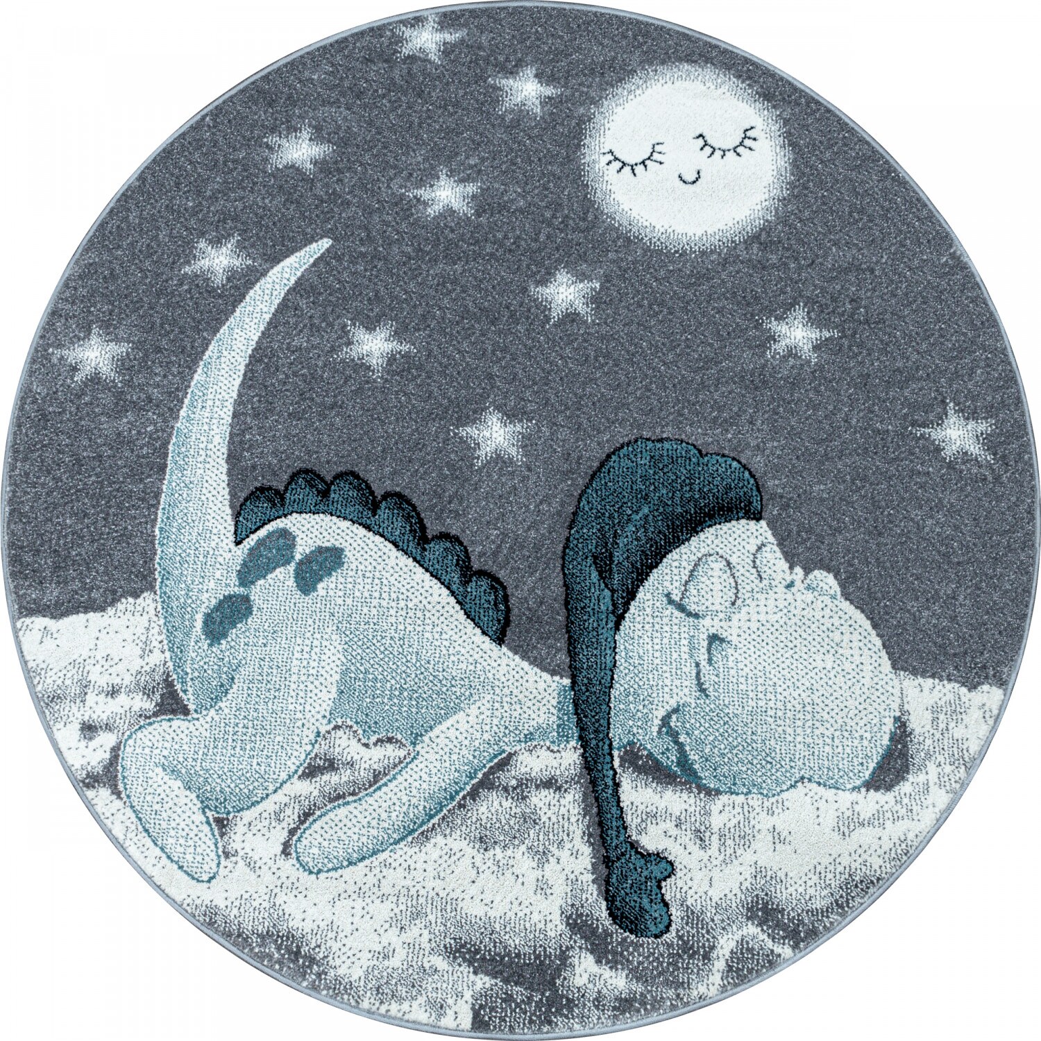 Wunderschöne Kinderteppich rechteckig/ rund , Höhe 7 mm, Drachen Motiv, Kurzflor