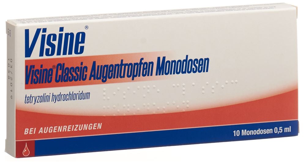 VISINE Classic Gtt Opht ohne Konservierungsstoffe Monodos 0.5 ml