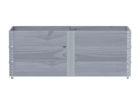 Jardinière bac lit surélevé bois marron 150 x 50 x 60.5 cm 02_0037435