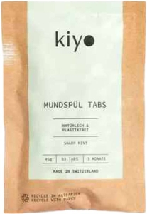 Kiyo Mundspül-Tabs Sharp Mint refill, 93 Stück