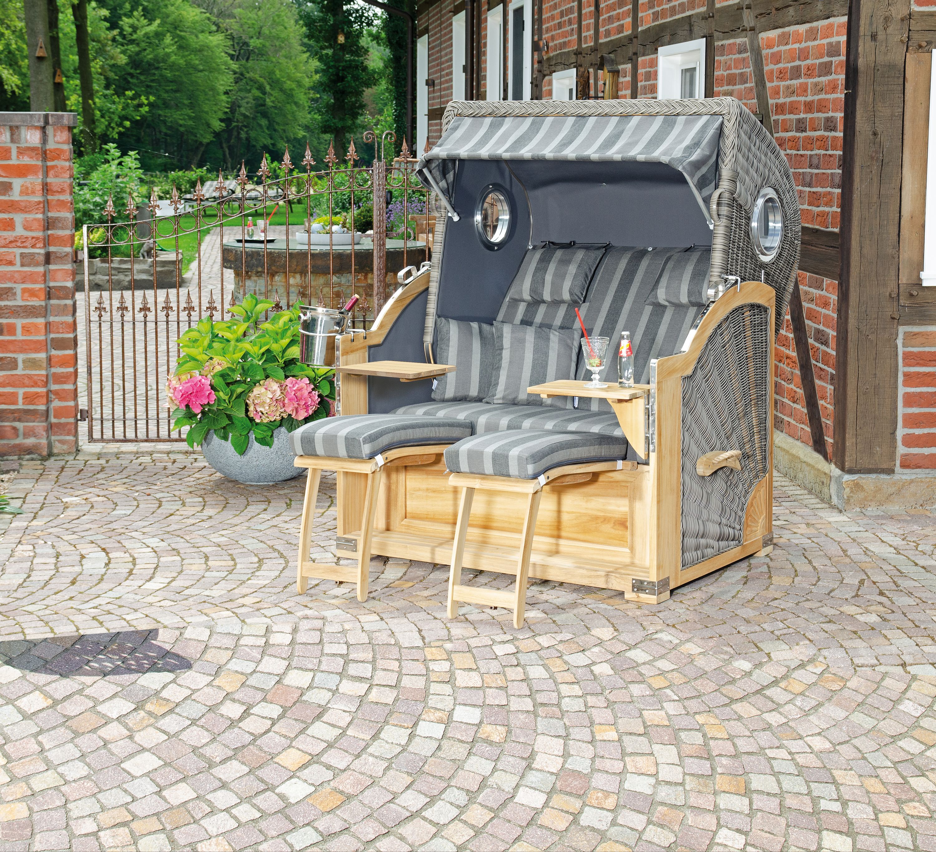 Strandkorb RUSTIKAL 500 PLUS C