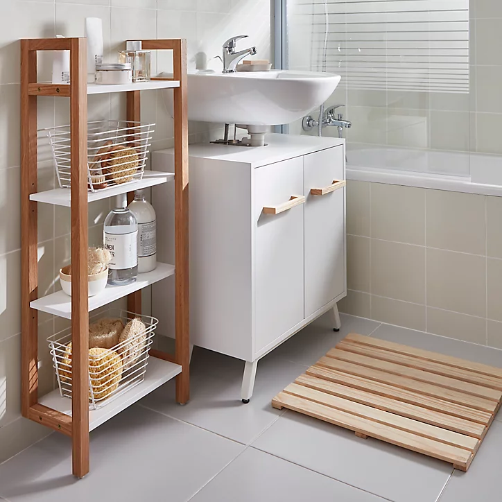 Demi-colonne faible profondeur GoodHome Nantua L. 40 x H. 100 x P. 20 cm