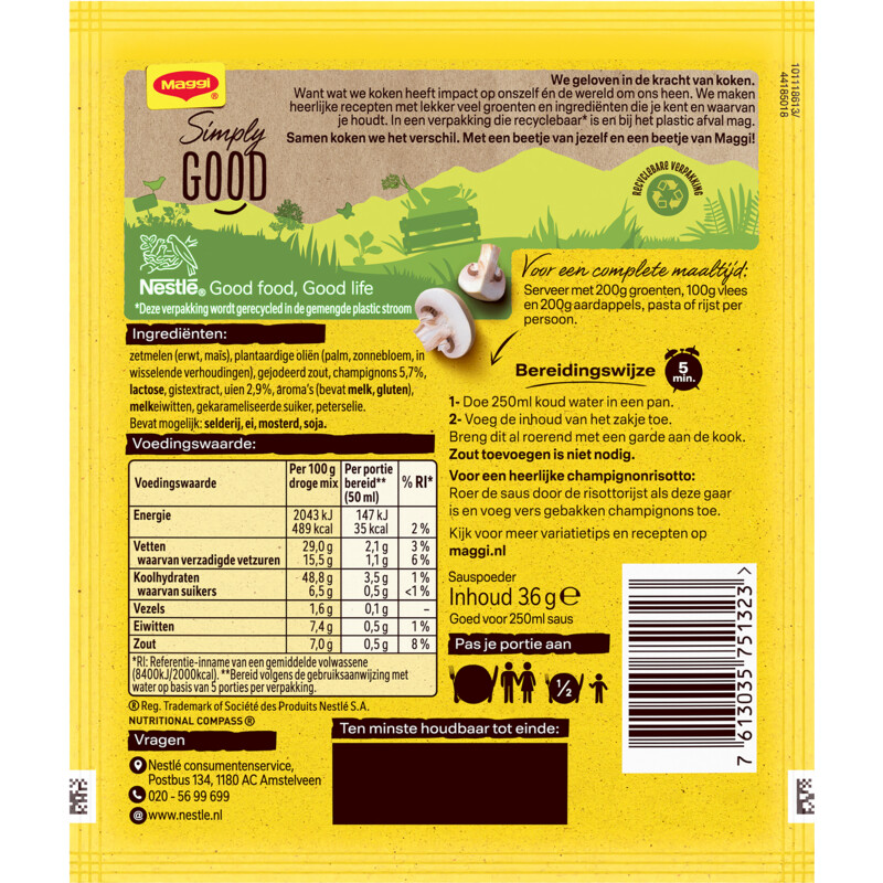 Maggi Champignon saus