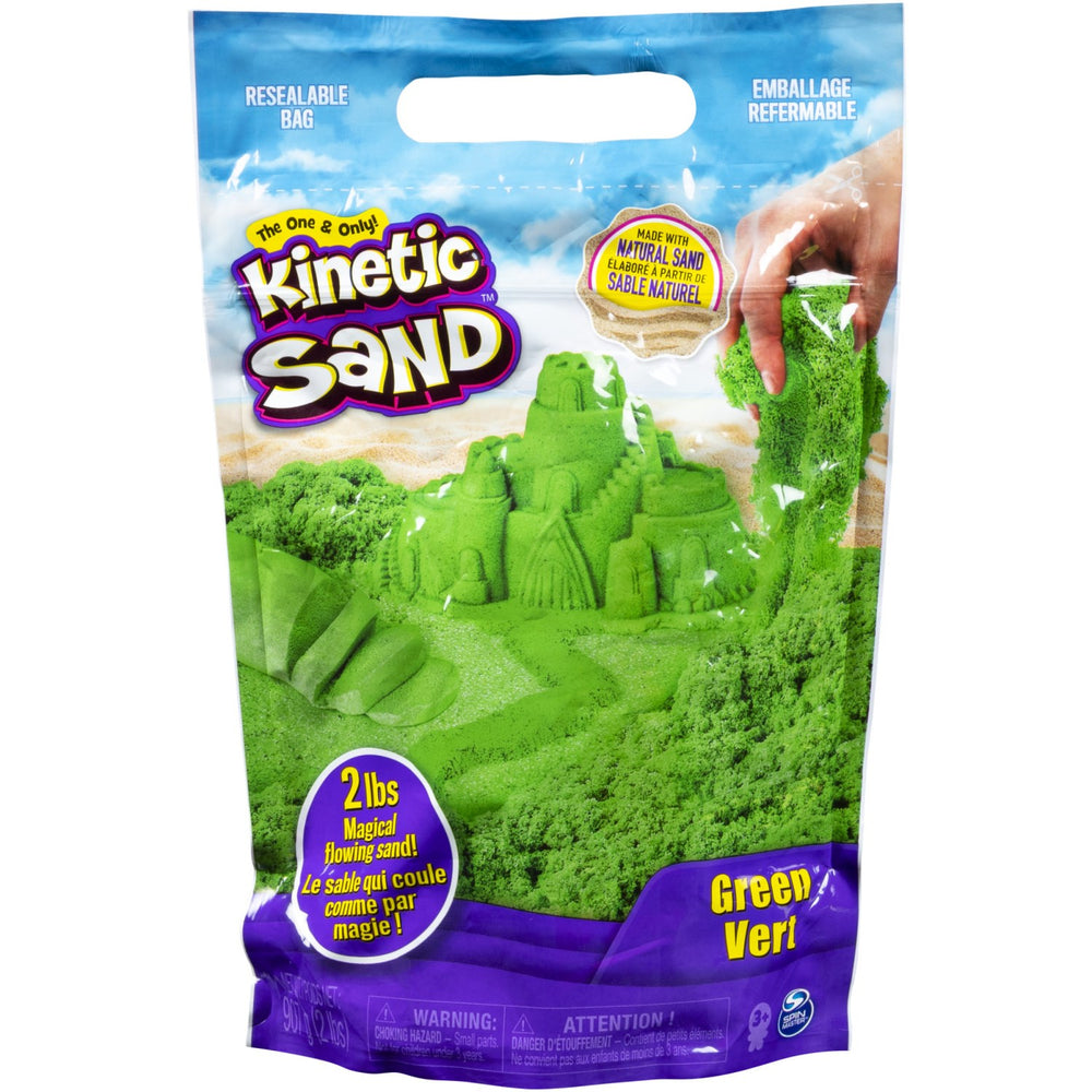 Køb Kinetic Sand Green Colour Bag 900g