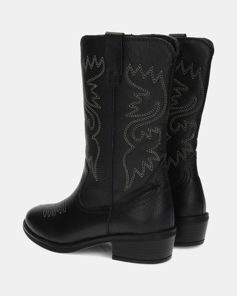 Nelson Kids Cowboylaarzen  - zwart