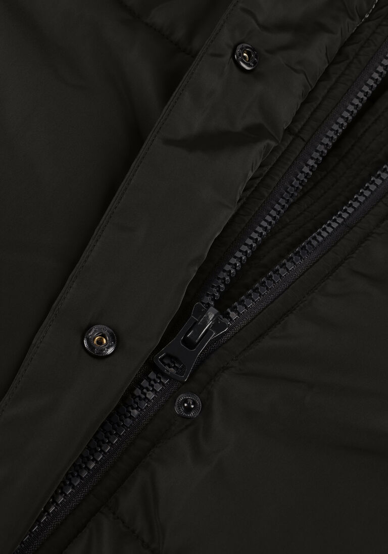 NOTRE-V zwarte notre-v gewatteerde jas puffer coat midi