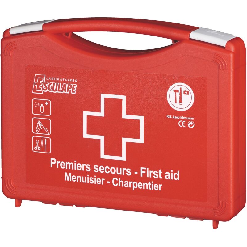 Coffret de secours Menuisier Esculape - 5 personnes