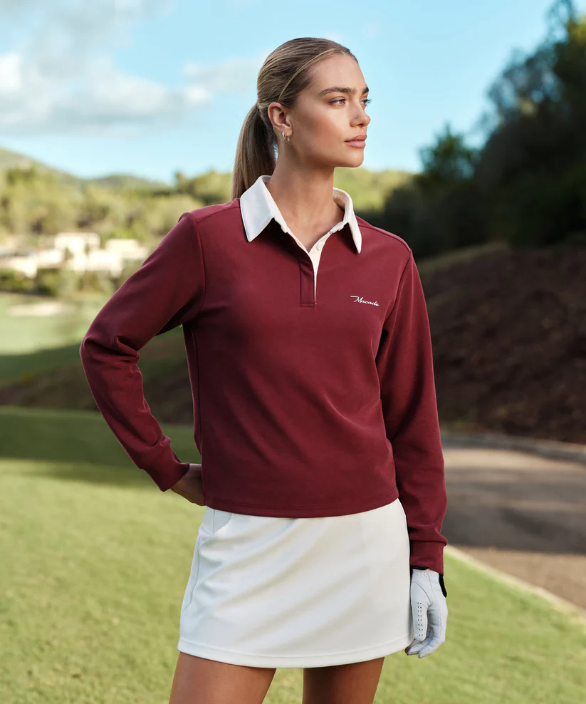 Macade Longsleeve Shirt Womens Richie Ruby Red