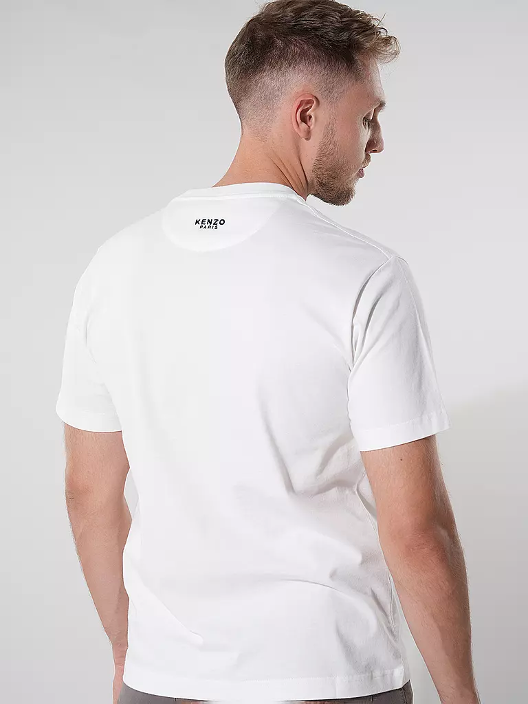KENZO T-Shirt LUCKY TIGER weiss