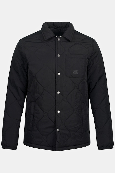STHUGE Overshirt-Jacke, wattiert, Hemdkragen, bis 8 XL