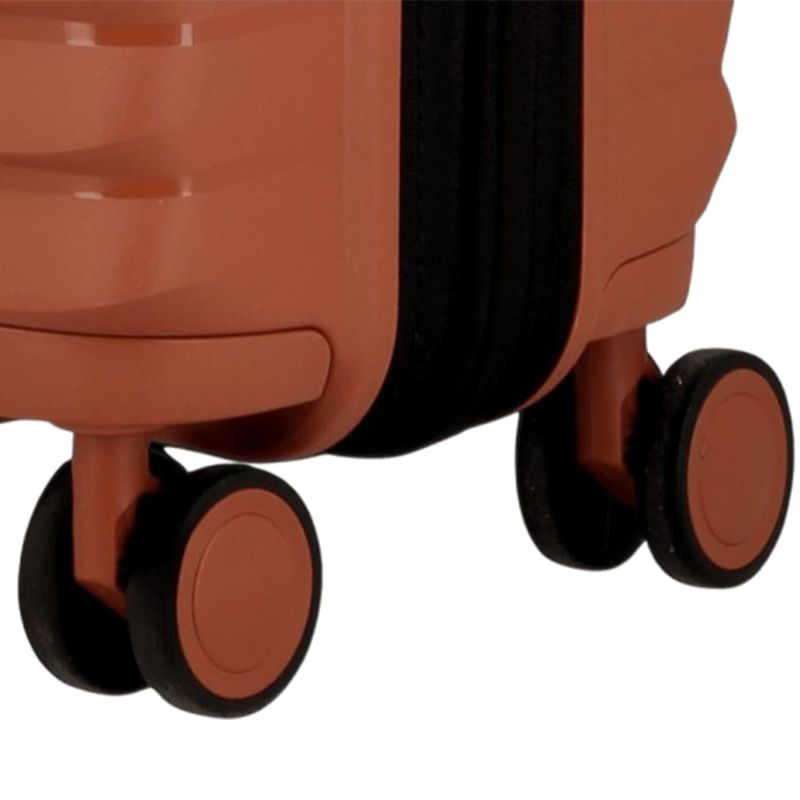 Valise cabine rigide extensible Xwave 55 cm Brique