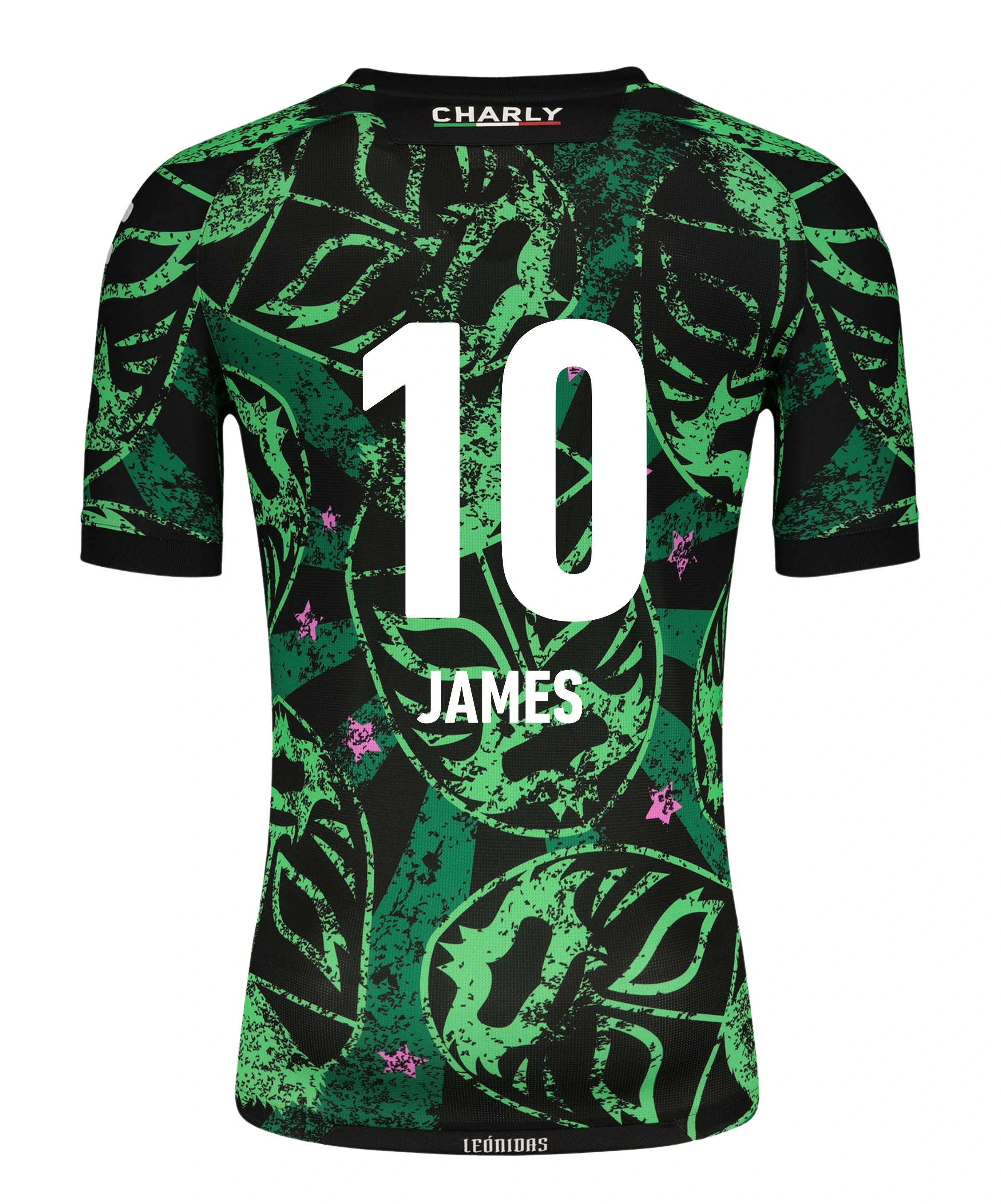 Club León Special Edition Voetbalshirt 2022   Bedrukking James - Voetb