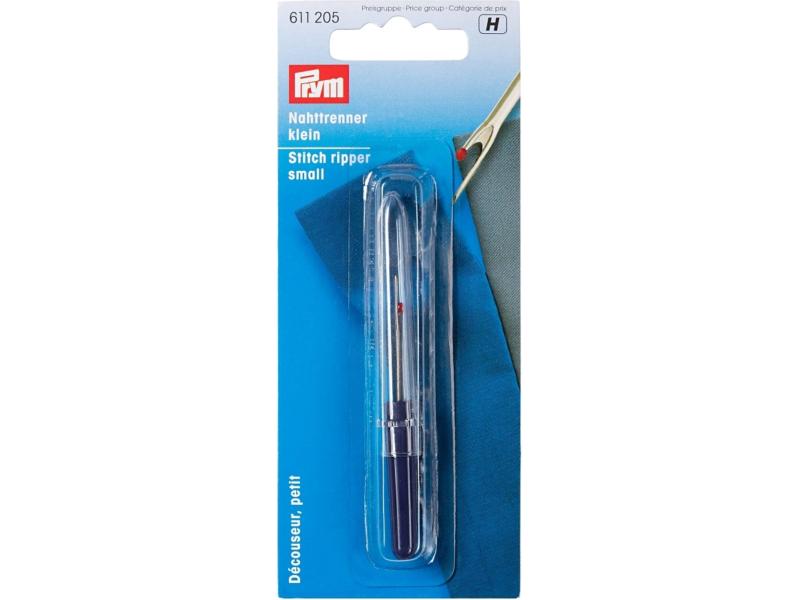 Prym Nahttrenner klein, 1 Stück Nahttrenner geeignet für Rechts- und Linkshänder