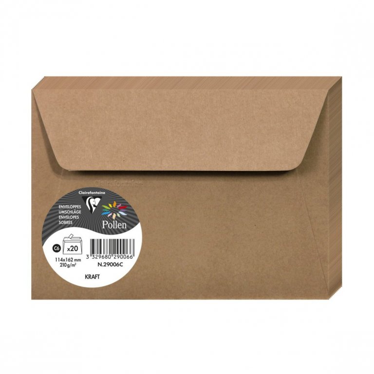 Clairefontaine Kuvert Kraftpapier