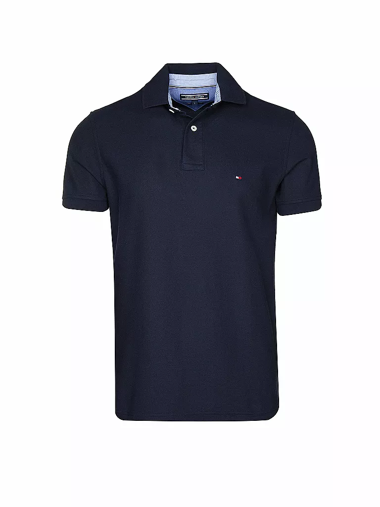 TOMMY HILFIGER Poloshirt Regular Fit PERFORMANCE blau