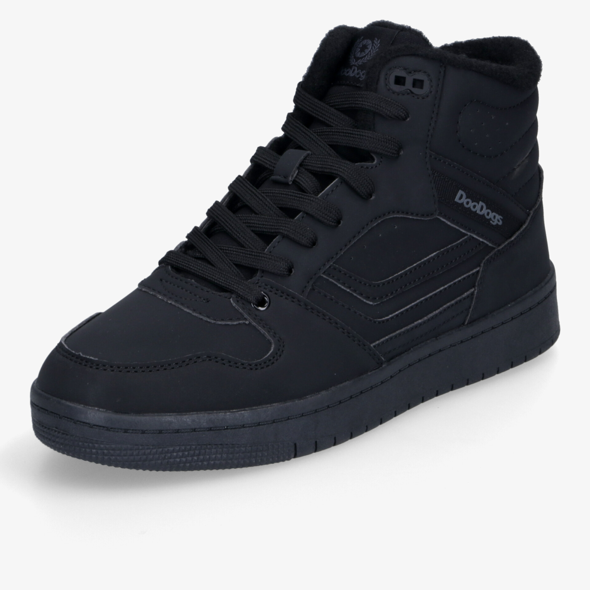 DooDogs Herren Sneaker High schwarz