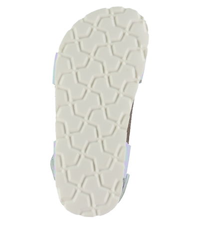 Superfit Sandaler -Fussbettpantoff -  Grøn/Lilla