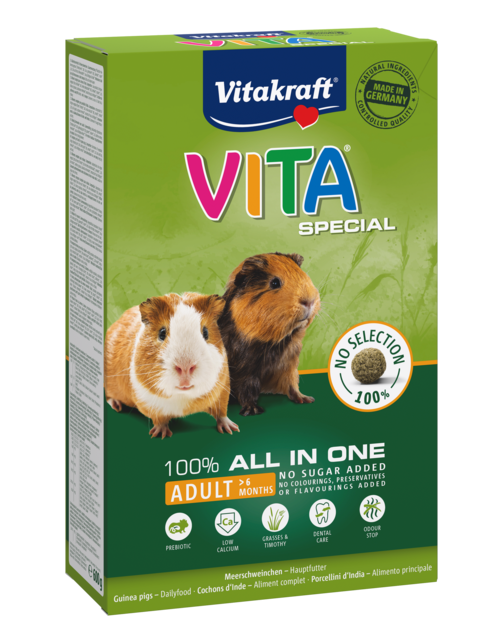 Vitakraft Vitaspecial Cavia - Caviavoer - 600 g