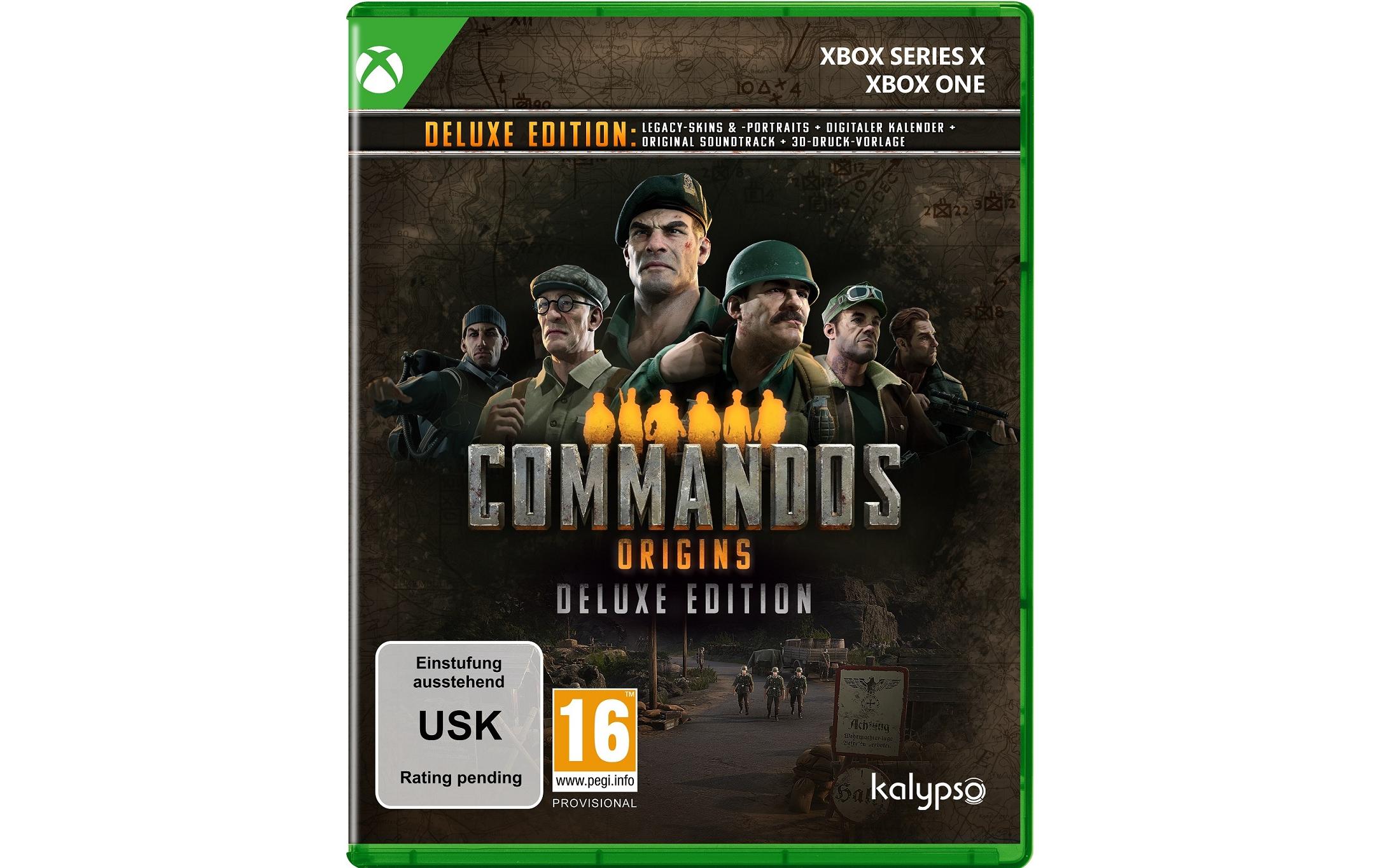Commandos Origins – Deluxe EditionStrategiespiel für Xbox Series X und Xbox One