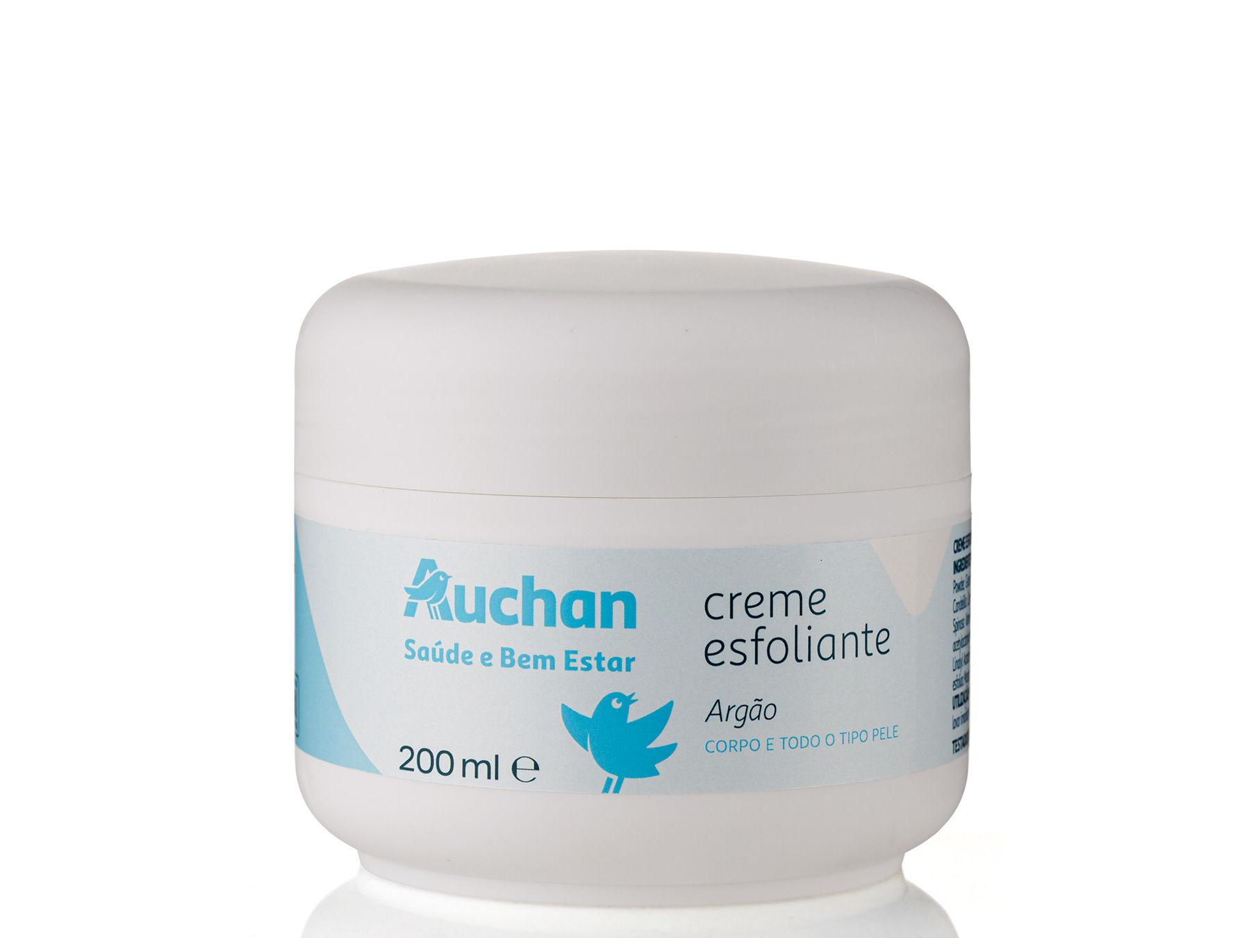 ESFOLIANTE CORPO AUCHAN SAÚDE E BEM ESTAR ARGÃO 200ML