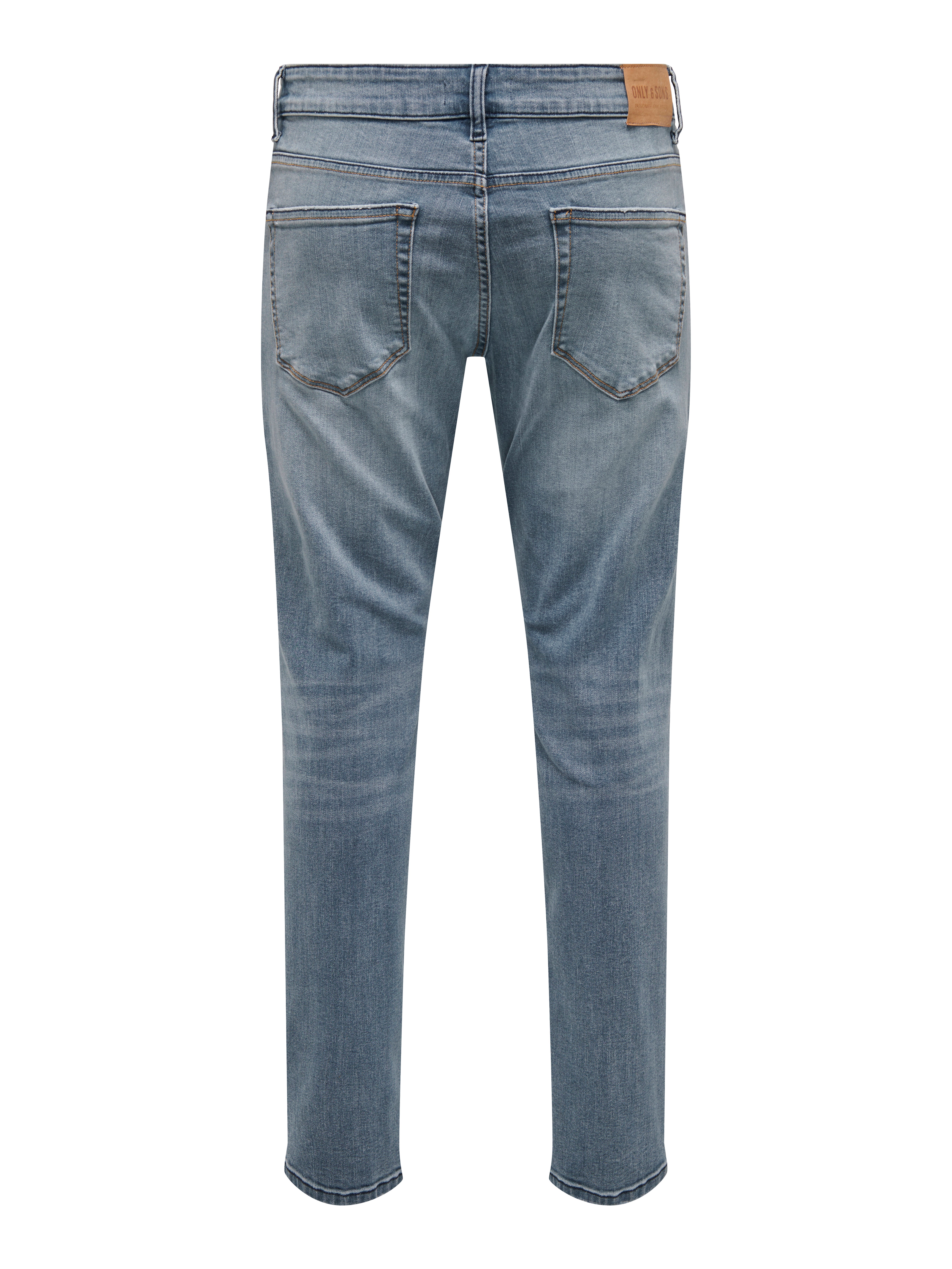 ONSLOOM Mittlere Taille Slim Fit Jeans Dark Blue Denim