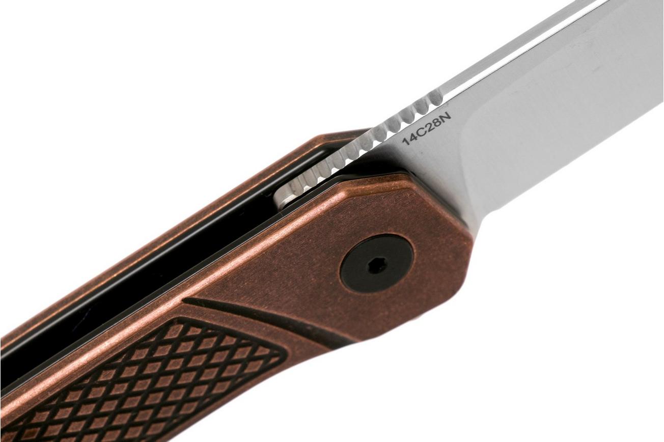 QSP Knife Osprey QS139-E1  Textured Copper, Satin, zakmes