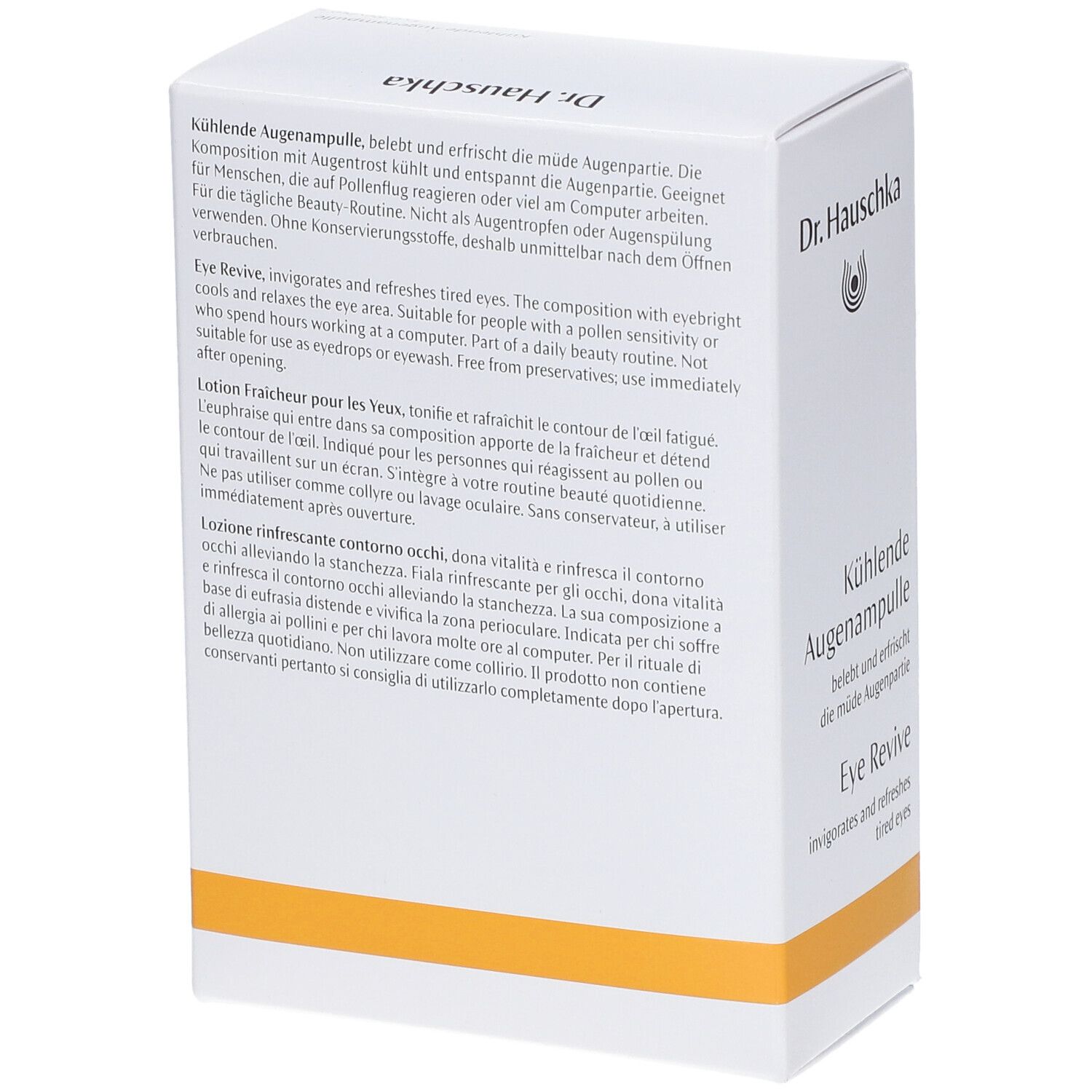Dr. Hauschka kühlende Augenampulle