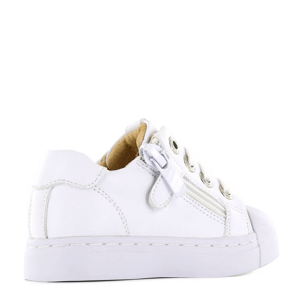 Shoesme SH21S001-Jleren sneakers wit