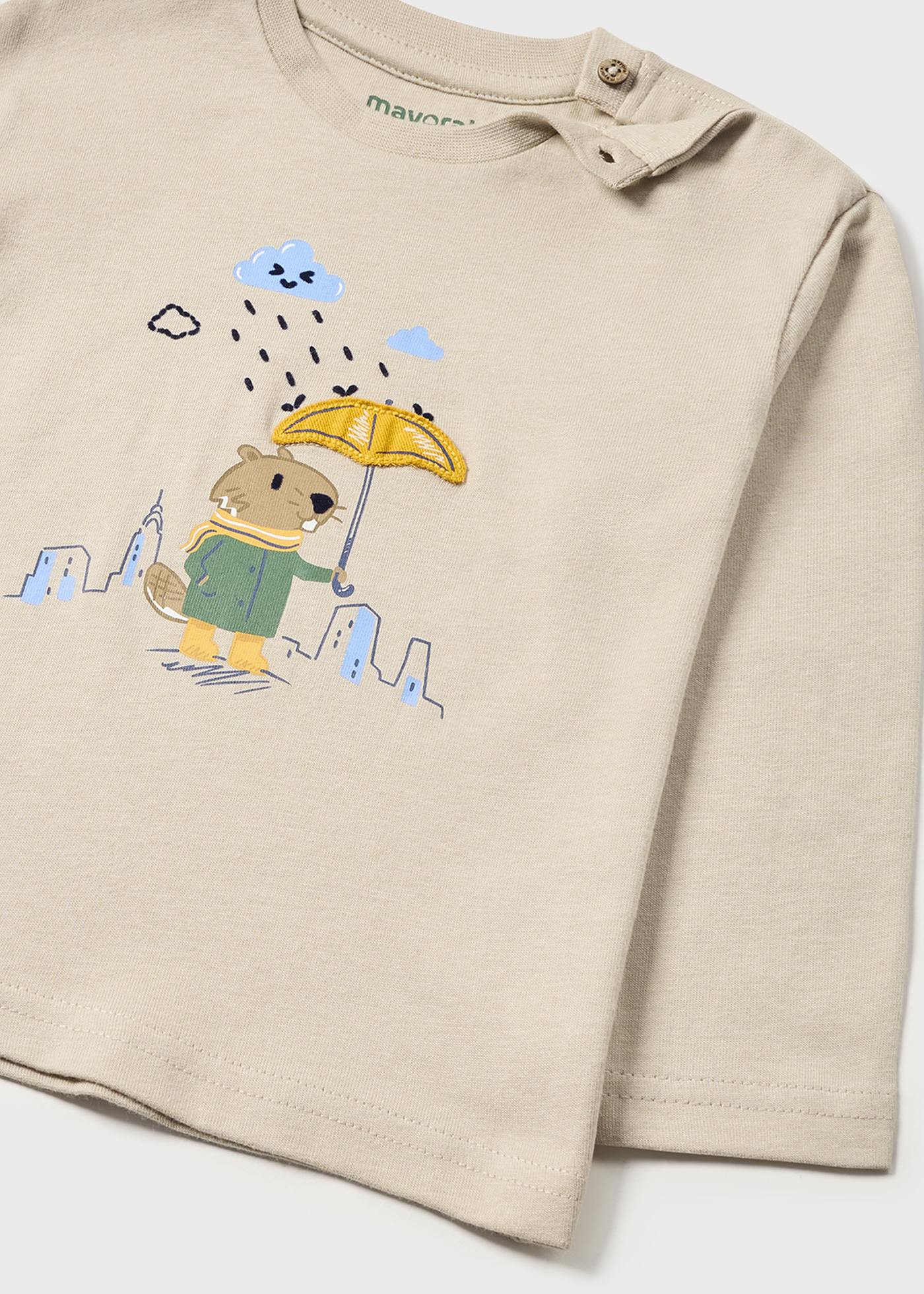 Camiseta infantil estampada Better Cotton