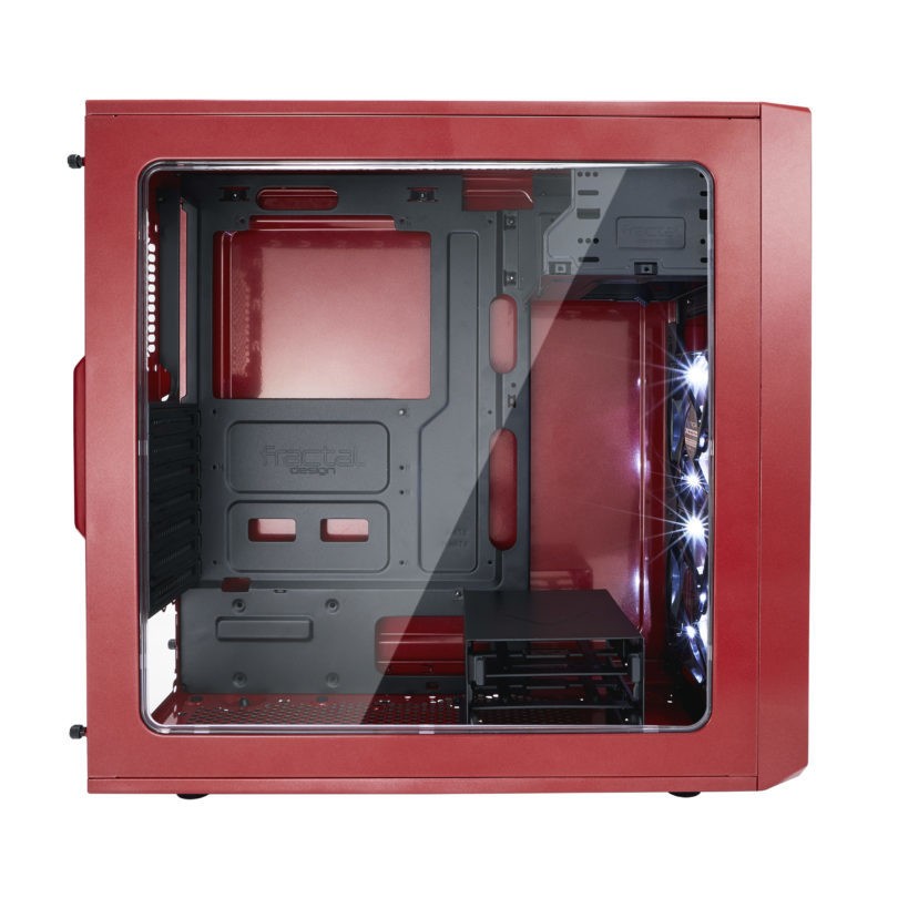 Fractal Design Focus G Mystic Red - Avec fenêtre