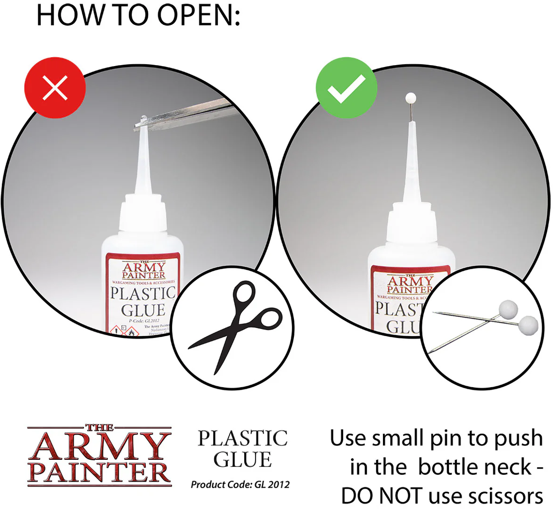 The Army Painter  Plastic Glue, 24 g    Der unverzichtbare Kleber für Modellbauer