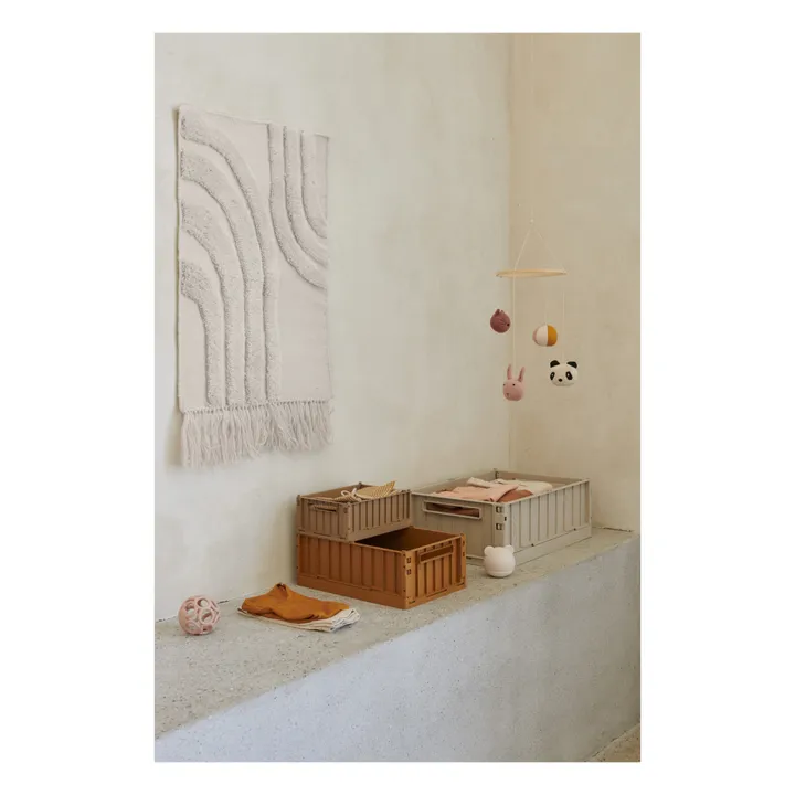 Liewood Mobile Melissa en bois et coton bio | Rose