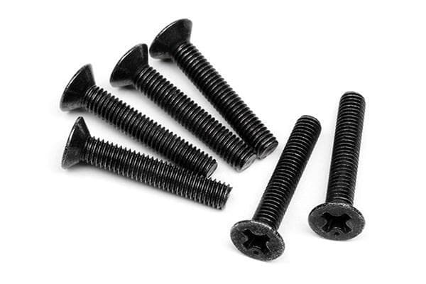 HPI Flat Head Screw M3X18Mm (6Pcs)