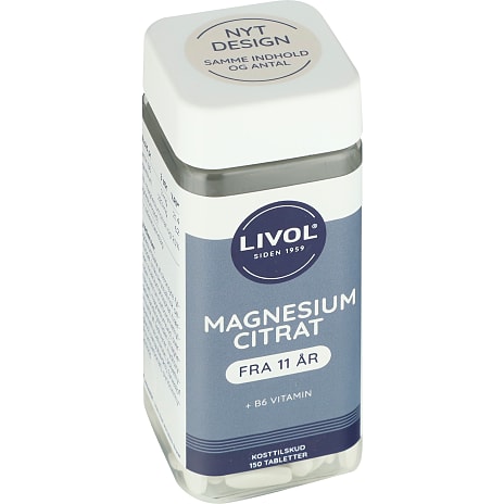 Magnesium citrat og B6 vitamin