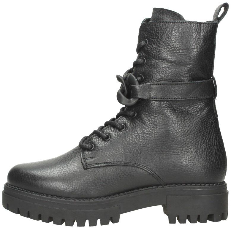 Sub55 Veterschoenen Hoog zwart