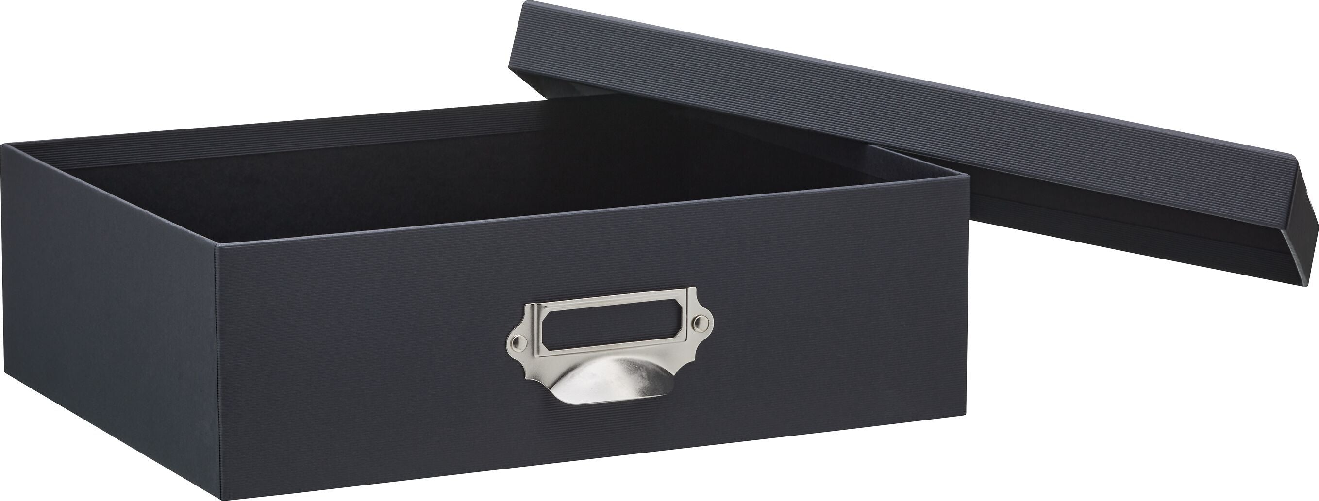 SOHO Aufbewahrungsbox - Schwarz / B: 33.7 cm x T: 25.5 cm x H: 10.5 cm