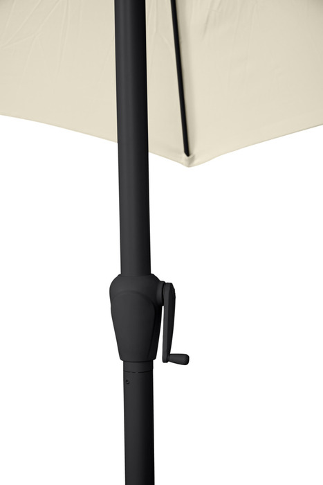 Parasol m/krank og tilt beige Ø300 x H247 cm - Sunlife