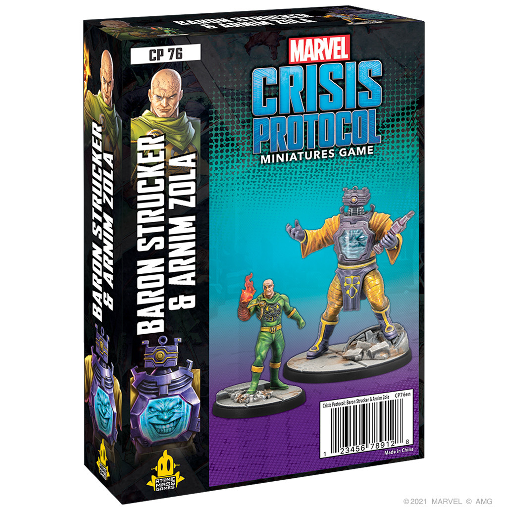 Marvel Crisis Protocol : Baron Von Strucker & Arnim Zola