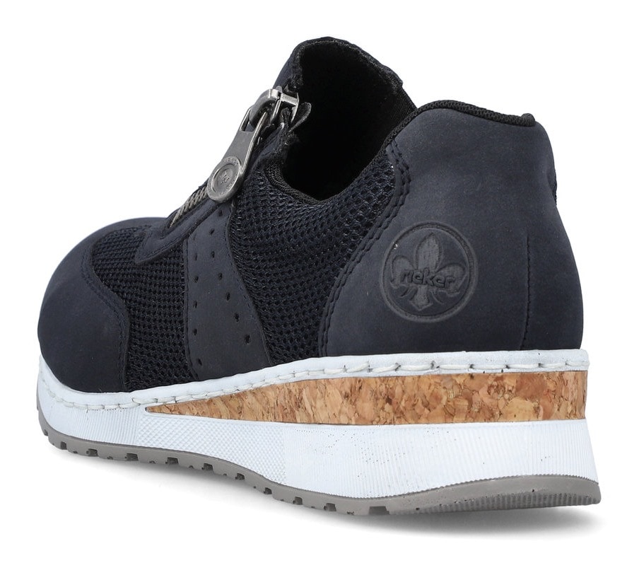 Rieker Slip-On Sneaker  Slipper, Schlupfschuh, Freizeitschuh im Materialmix