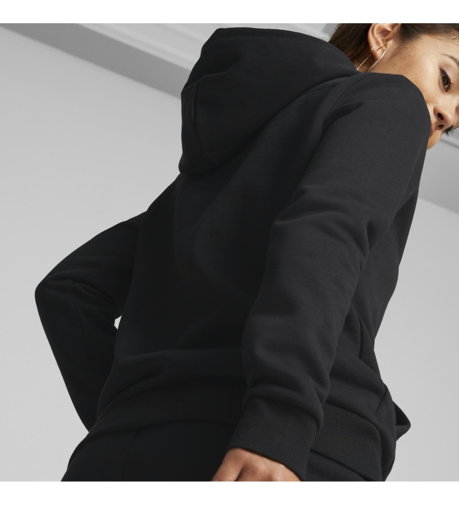 Moletom Puma Preto Bordado