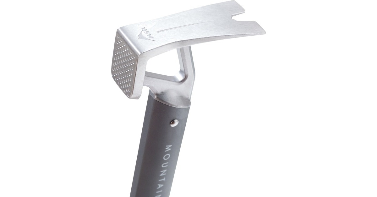 MSRStake Hammer hamer  (Grijs, Kop van gehard roestvrij staal)
