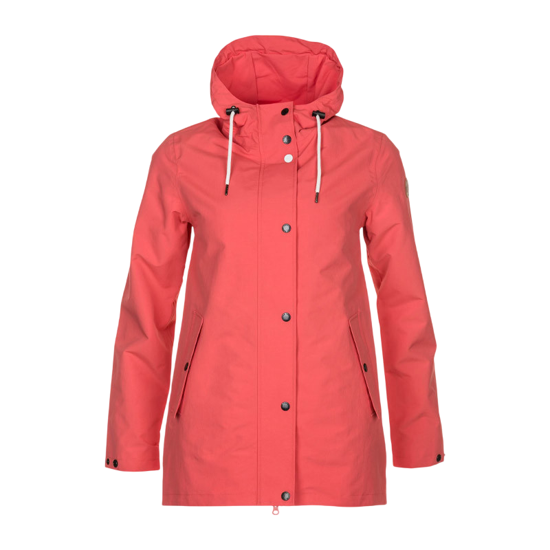 Frauen Regenmantel Siti cayenne red
