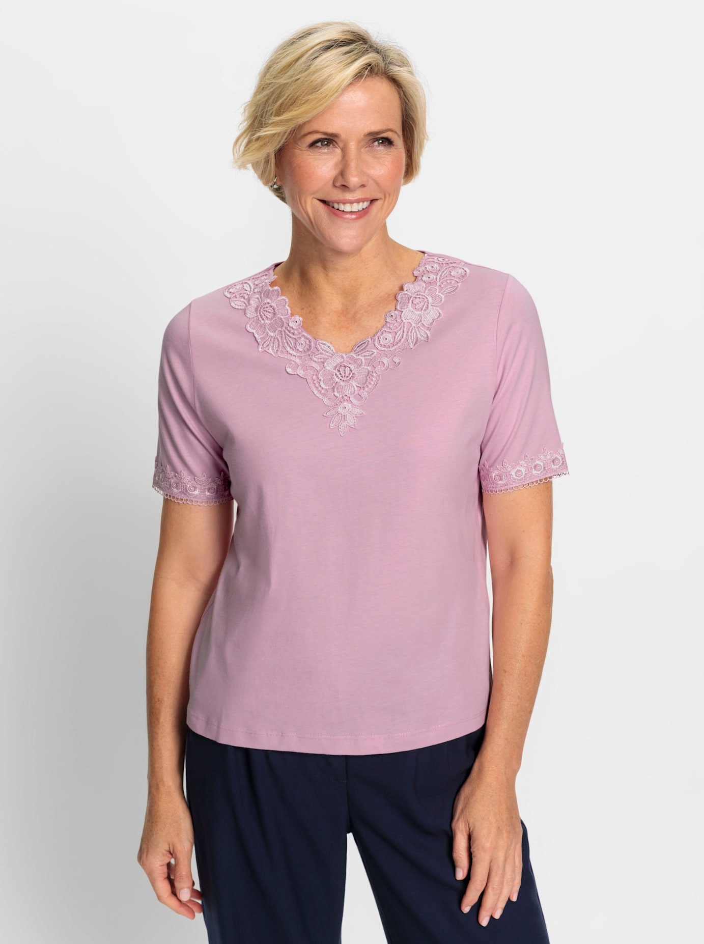 Classic Spitzenshirt »Shirt«, 1 Stk.