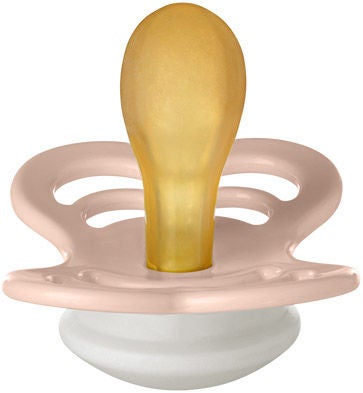 BIBS Supreme Smokk 2-pack Lateks Str 2, Blush Glow/Vanilla Glow